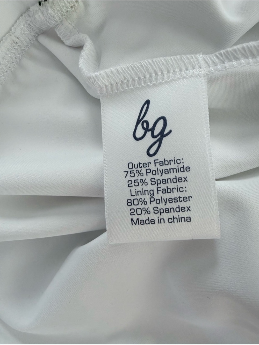 Barstool Golf White Piped Stretch Golf Athletic Skort NWT Size M - Picture 8 of 9